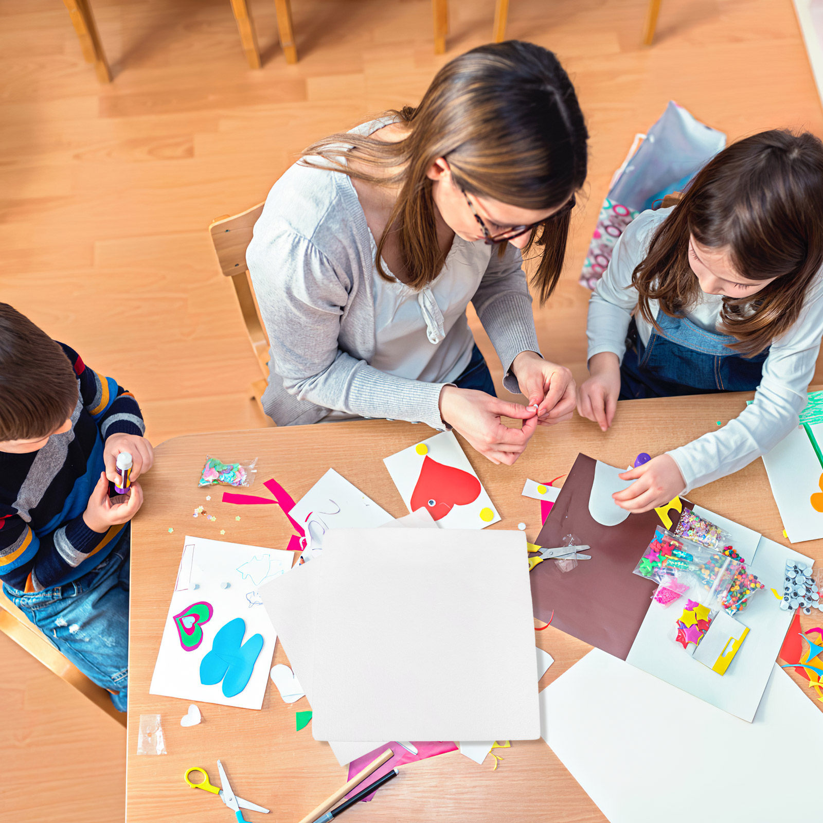Art Craft Kindergarten - 2 stuks schuimplaatmateriaal hoge dichtheid doe-het-zelf-plaat