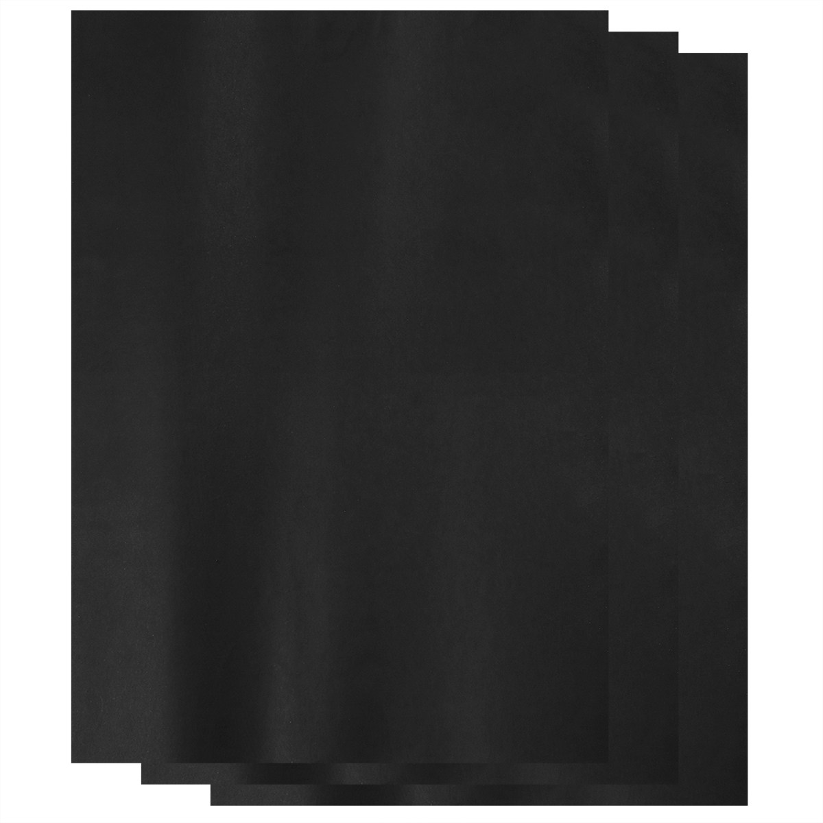 Art And Craft Recycle - 20 stuks dik zwart kraftpapier rol