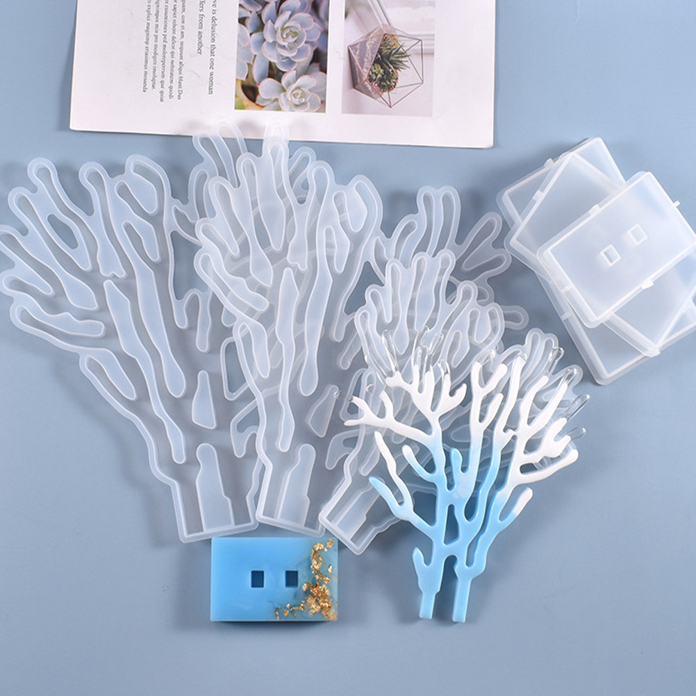 Art And Craft Recycle - 1Set Koraalvormige Siliconen Mal Hoge Kwaliteit
