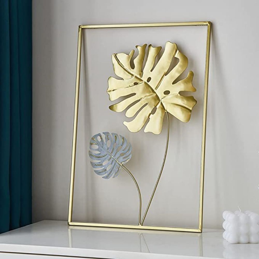 Art Craft Using Leaves - Gemakkelijk te gebruiken handgemaakte wanddecoratie woonkamer