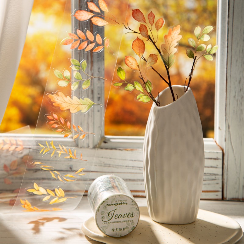 Art Craft Using Leaves - 6 rollen 6 cm x 200
