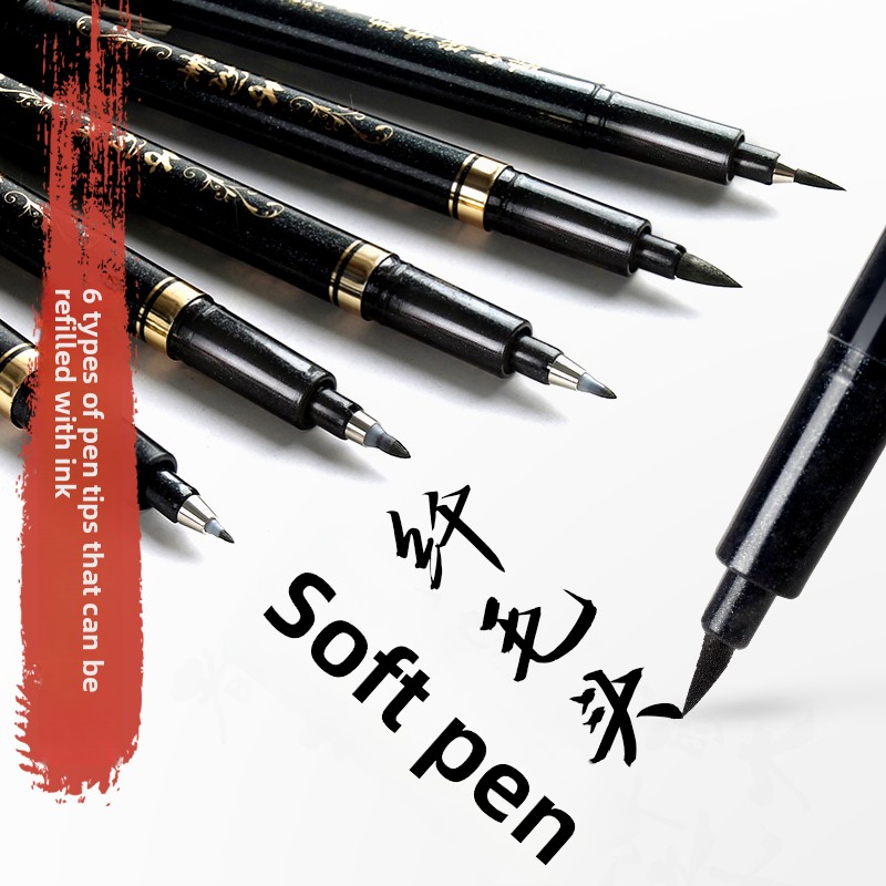 Art Craft School - 4 STKS/SET Kalligrafie Art Marker Pennen