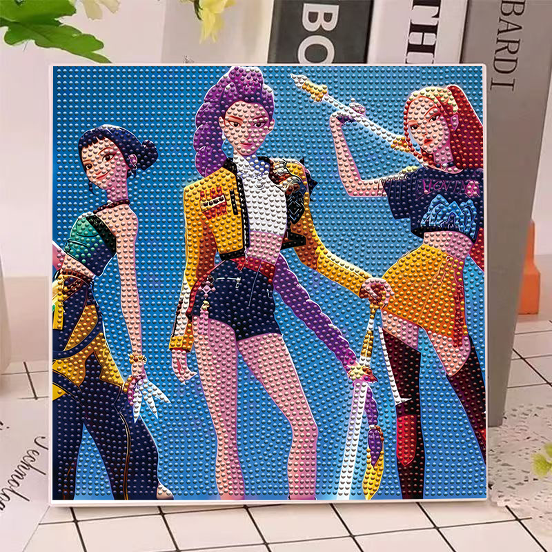 Art Craft Material - Anime Hunters Gilrs Lumi Mila Zoi