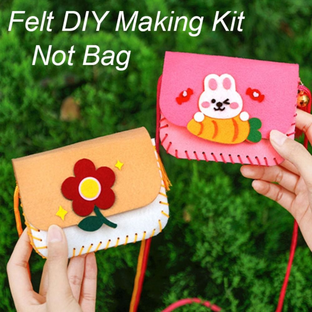Art Craft Kindergarten - Leuke vilten vilten tas maken Kit