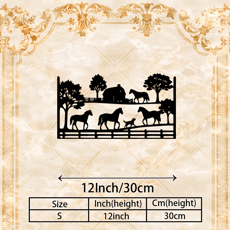 CIFBUY Metalen wandkunst paard - Art Craft Horse recensie en prijs
