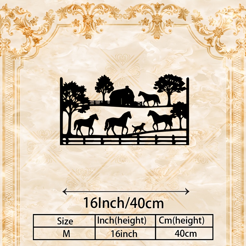 CIFBUY Metalen wandkunst paard - Art Craft Horse recensie en prijs