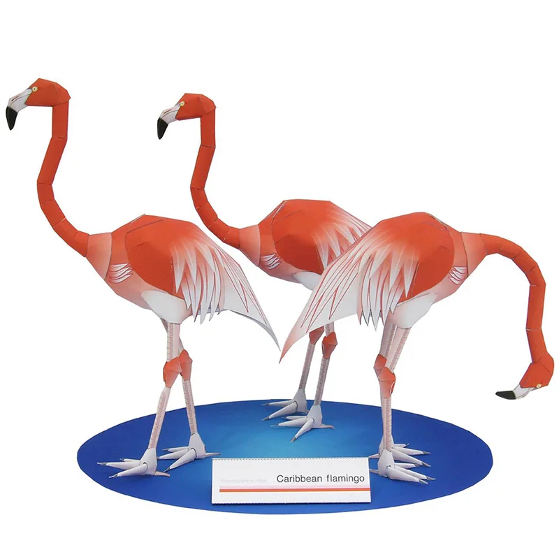 Caribbean Flamingo Vouwen Drie - Art Craft With Cardboard recensie en prijs