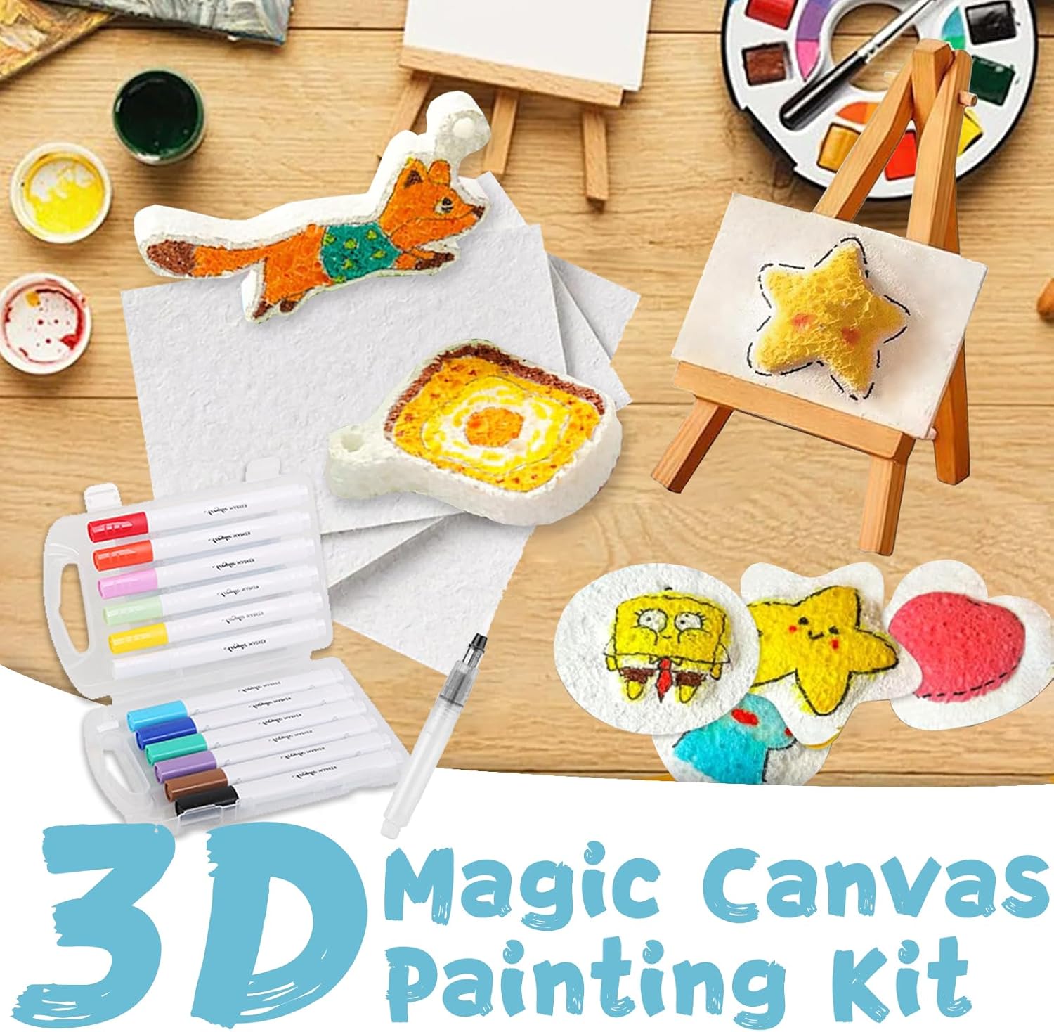 3D gezwollen schuimtextuur sch - Art Craft Education recensie en prijs