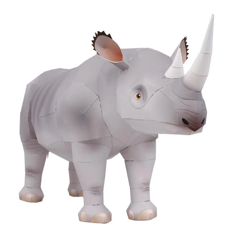 Neushoorn Klittenband Handgema - Art Craft With Cardboard recensie en prijs