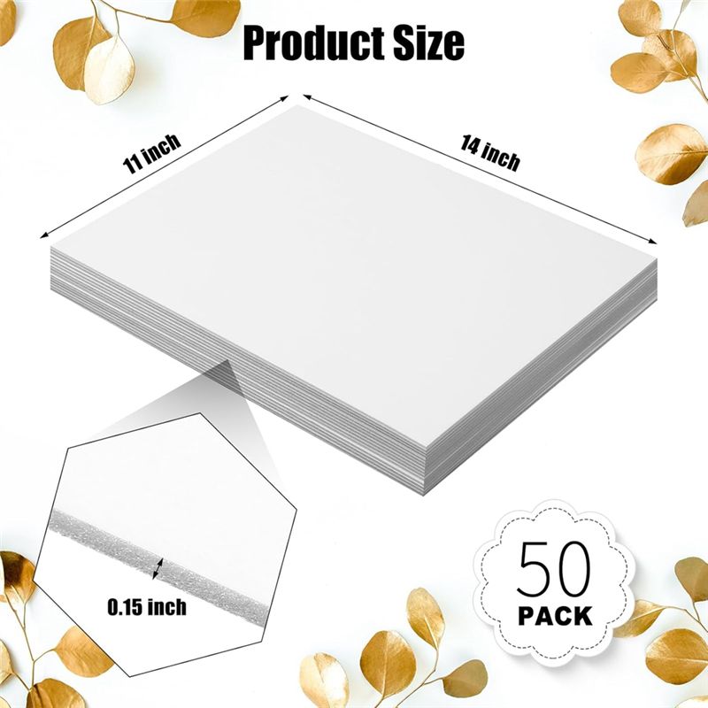 AEE2-50 Pack Schuimplaten 1/8  - Art Craft School recensie en prijs