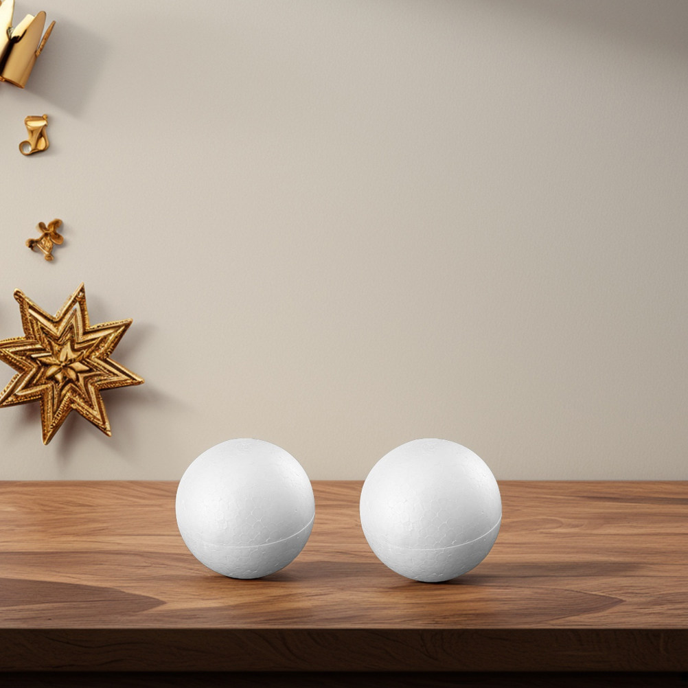 12 stuks schuimballen wit poly - Art Craft School recensie en prijs