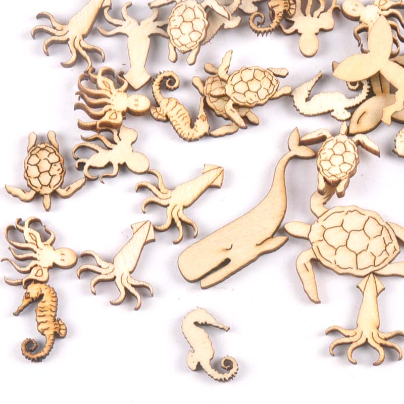 20Pcs 25-40Mm Sea Turtle/Paard - Art Craft Horse recensie en prijs