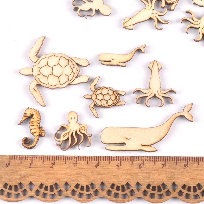 20Pcs 25-40Mm Sea Turtle/Paard - Art Craft Horse recensie en prijs