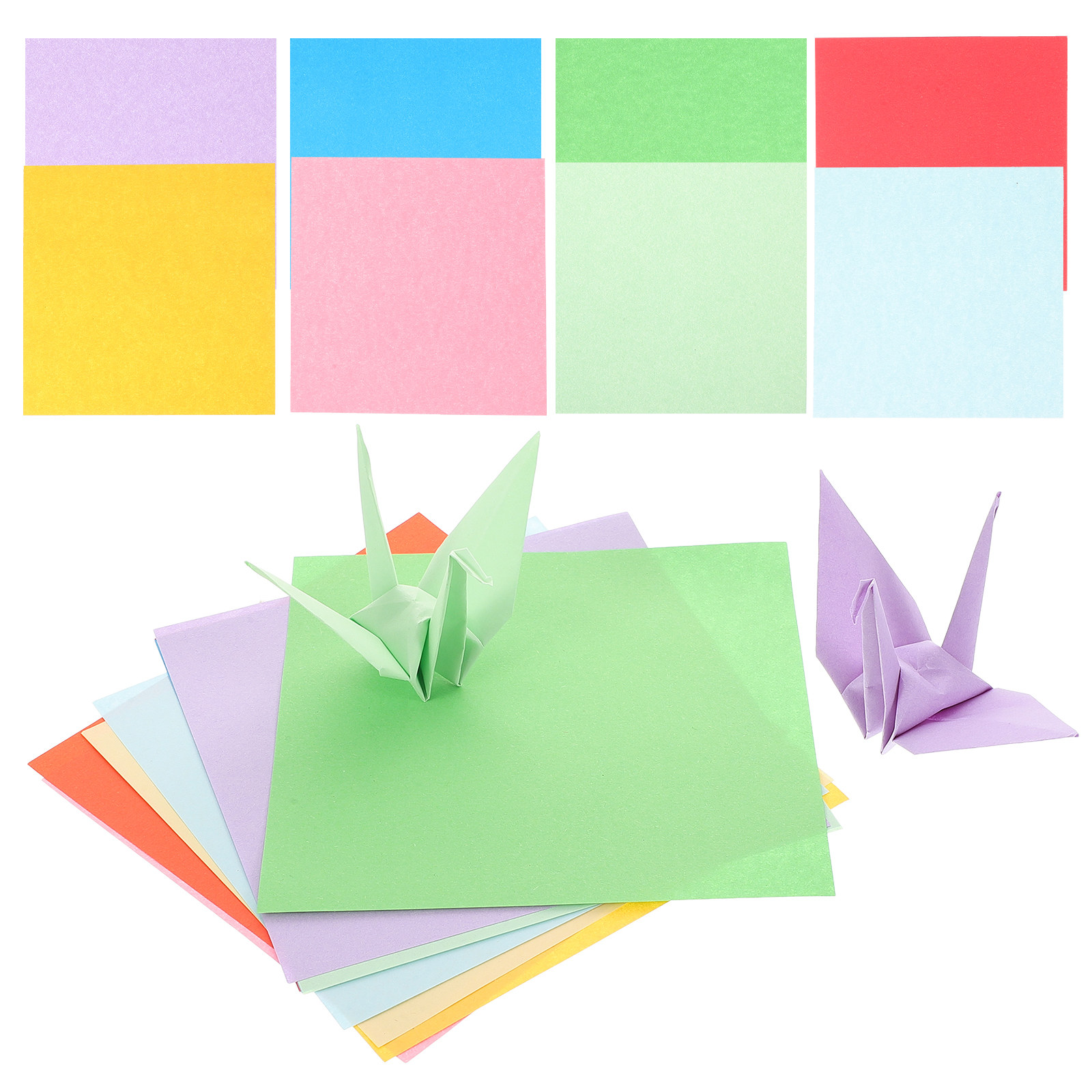 100 stuks felgekleurd bouwpapi - Art Craft Education recensie en prijs
