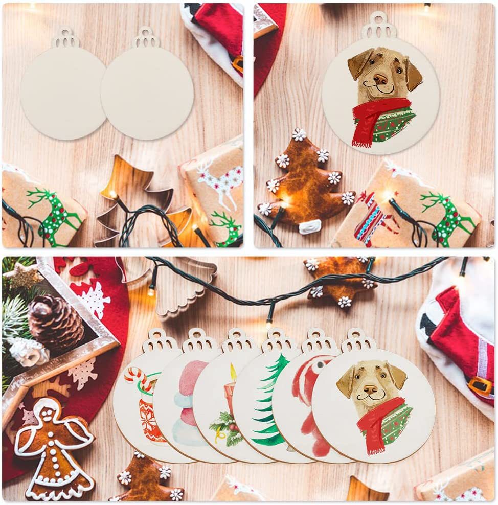 10/20/50 Stuks Diy Houten Kers - Art Craft New Year recensie en prijs