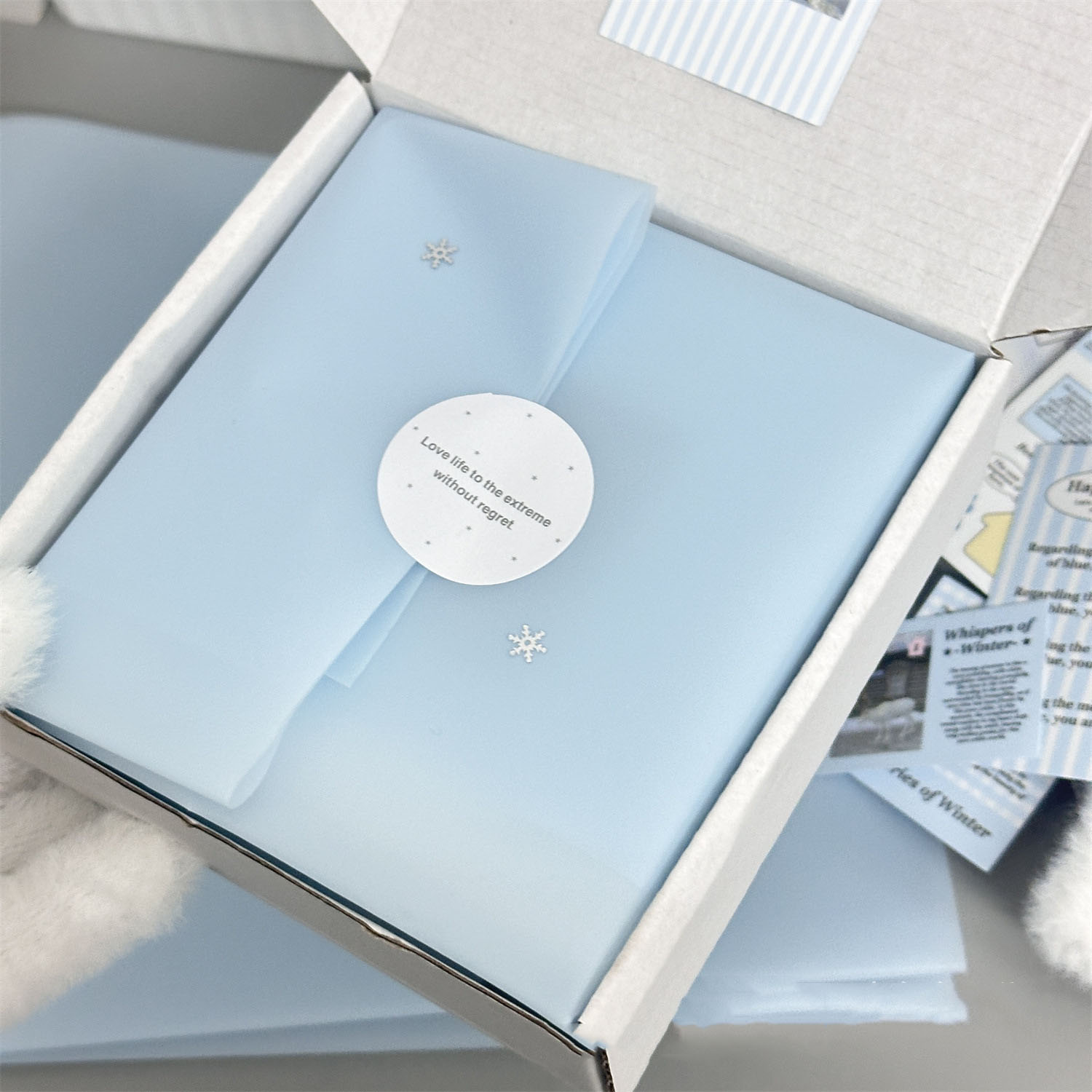 5 vellen/pak wit blauw groen t - Art Craft New Year recensie en prijs