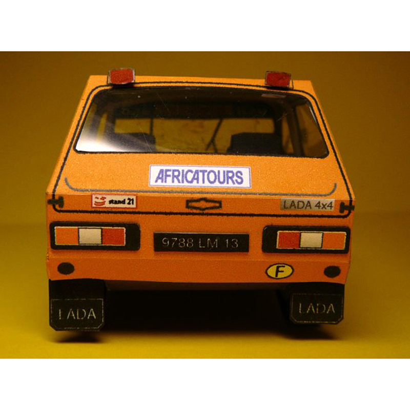 Lada Niva 1985 1:32 Dakar Rall - Art Craft With Cardboard recensie en prijs