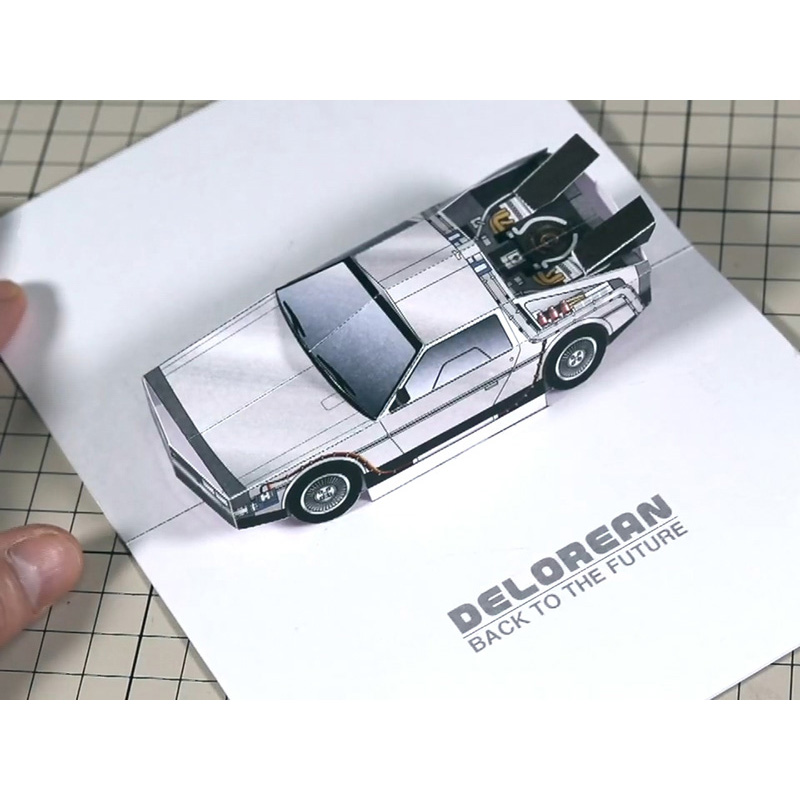 Terug Naar De Toekomst Pop-Up  - Art Craft With Cardboard recensie en prijs