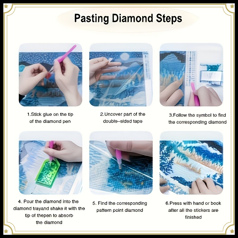 Volledige Ronde Diamant Schild - Art Craft Room Ideas recensie en prijs