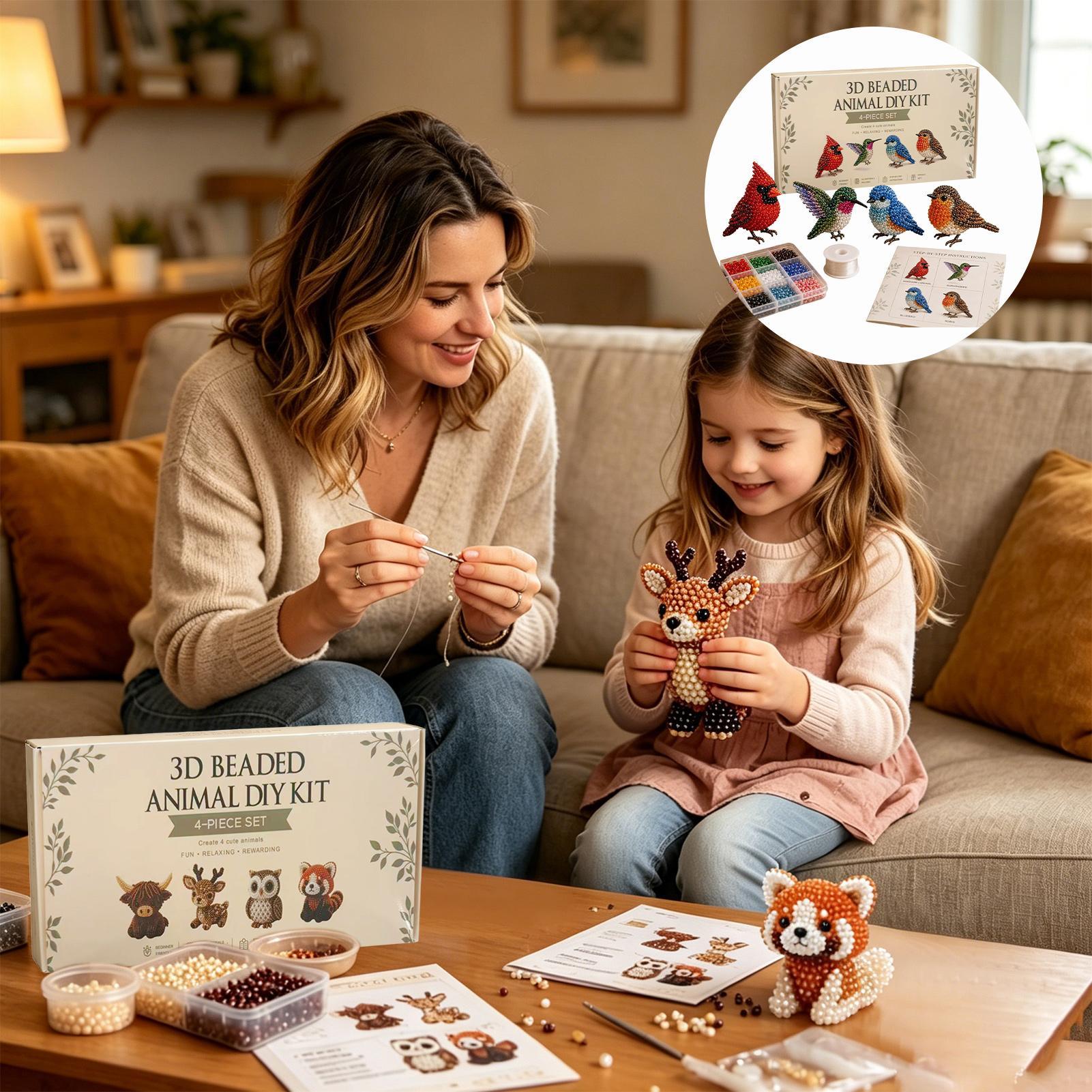 3D Art Craft Kit Kit met krale - Art Craft School recensie en prijs