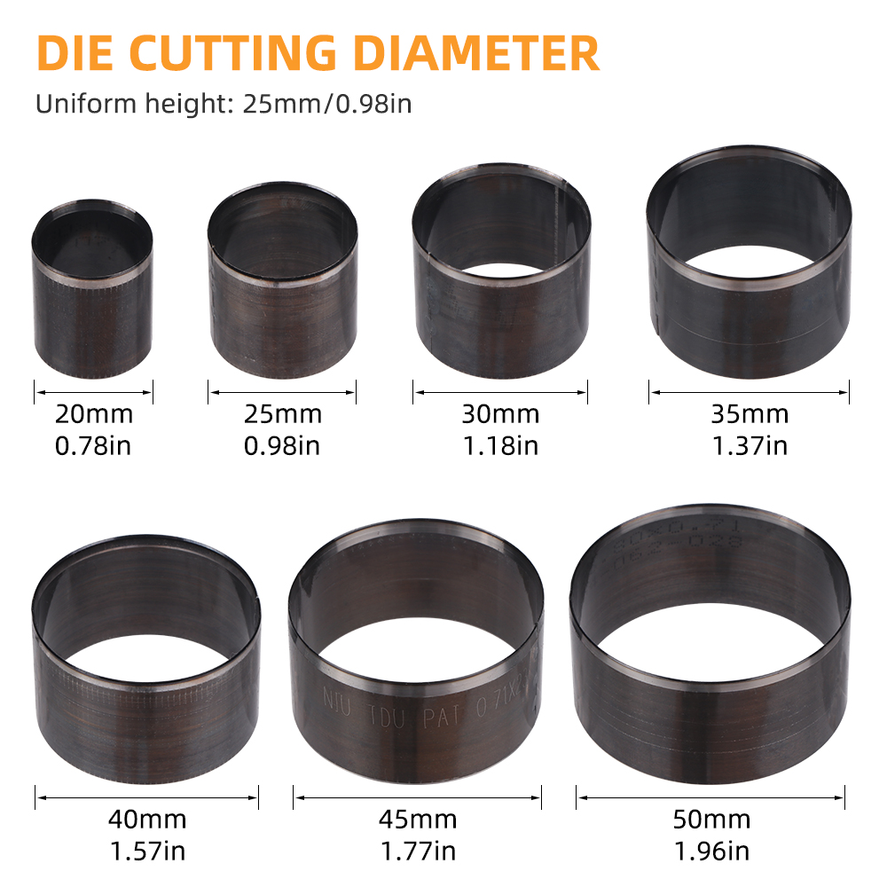 QJH 7-delige scherpe lederen s - Stencil Cutting Plotter recensie en prijs