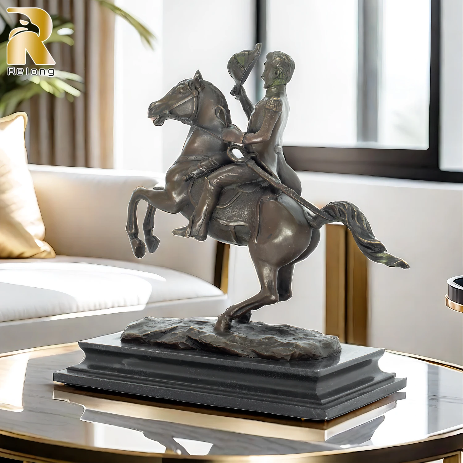 Bronze Ridding Horse Sculpture - Art Craft Horse recensie en prijs