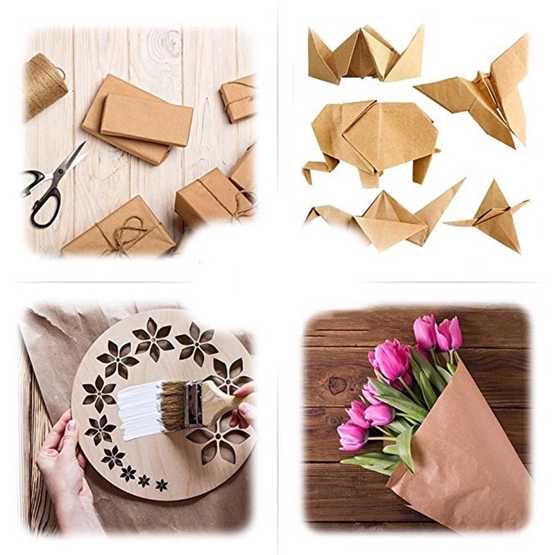 Bruin kraftpapier Ideaal voor  - Art And Craft Recycle recensie en prijs