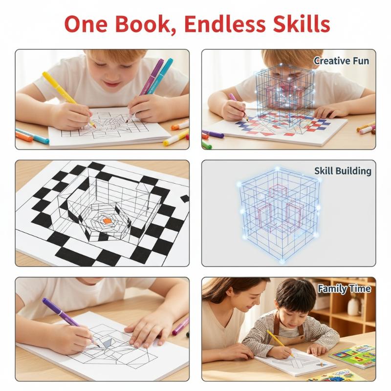 3D Magische Stereoscopische Ku - Art Craft Kindergarten recensie en prijs