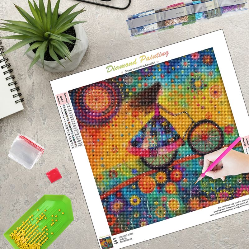 RUOPOTY Diamant schilderij woo - Art Craft Room Ideas recensie en prijs