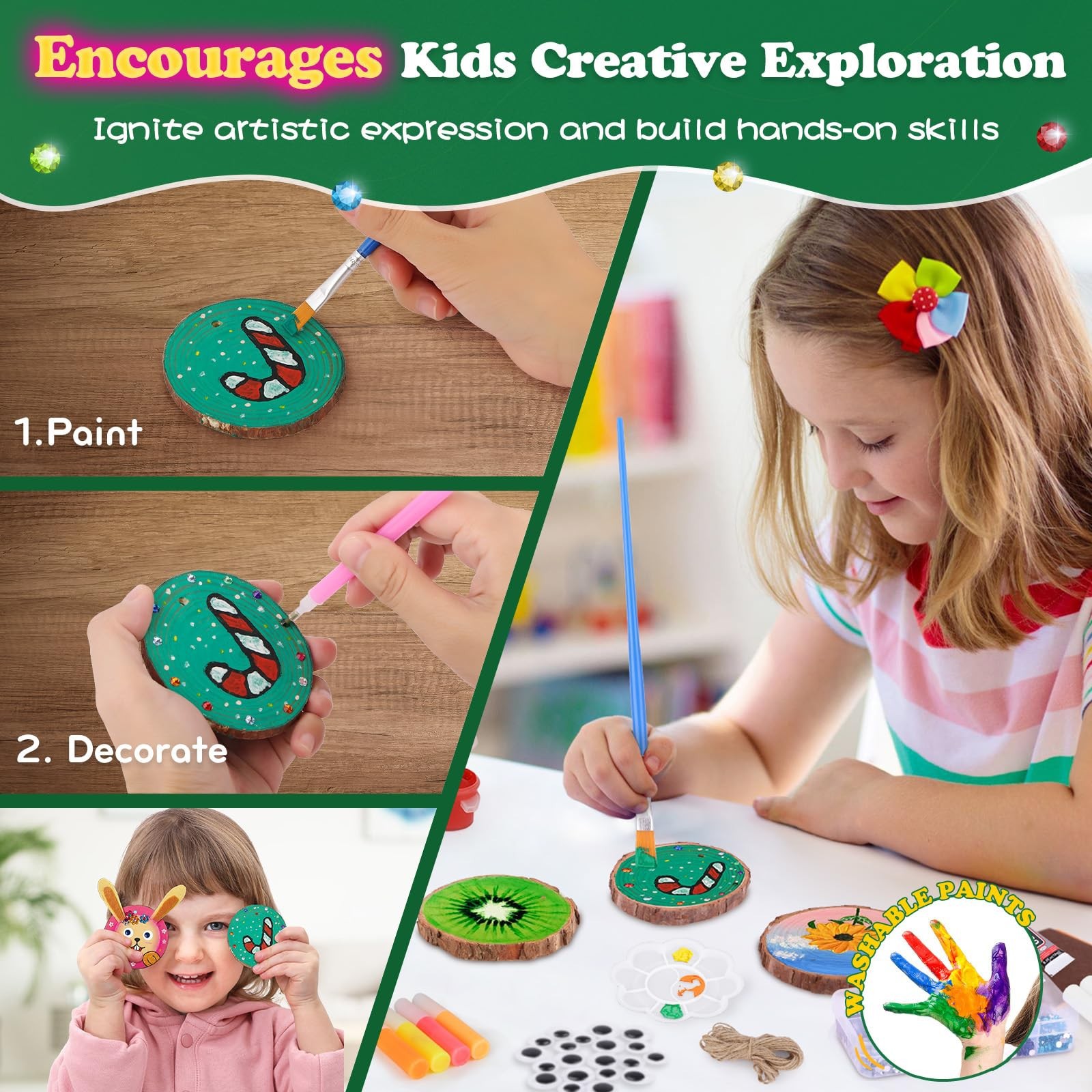 Kinder Glow-in-the-dark houten - Art Craft School recensie en prijs