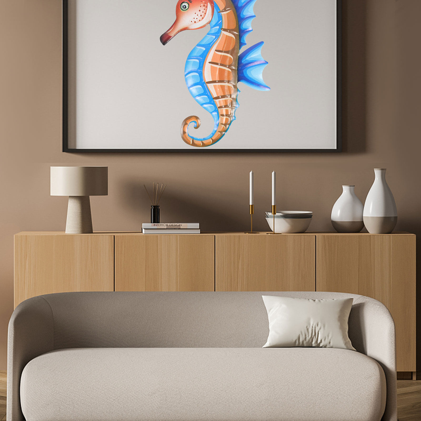 Metalen Zeepaardje Wanddecorat - Art Craft Horse recensie en prijs