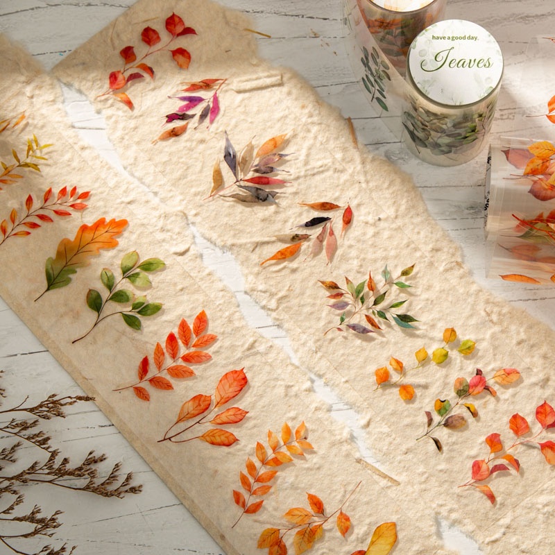 6 rollen 6 cm x 200 cm gegolfd - Art Craft Using Leaves recensie en prijs