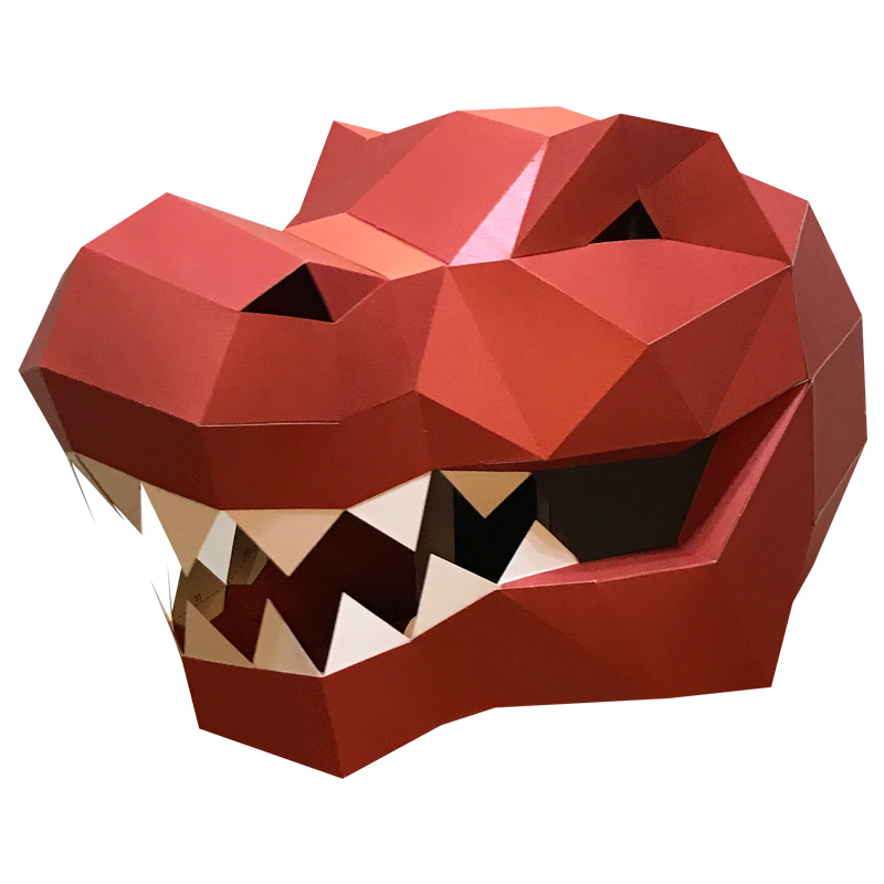 Tyrannosaurus Rex Dier Masker  - Art Craft With Cardboard recensie en prijs