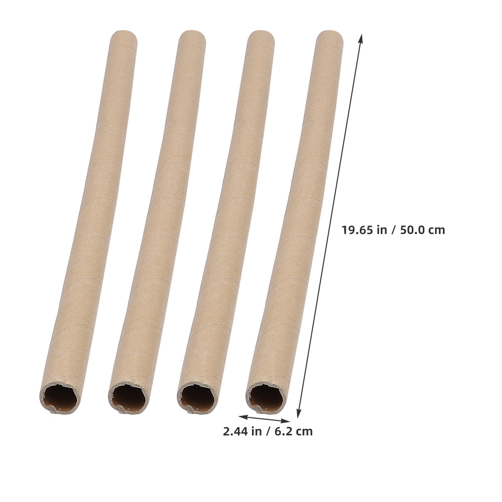 4 stuks dikke papierrolbuis bl - Art Craft School recensie en prijs