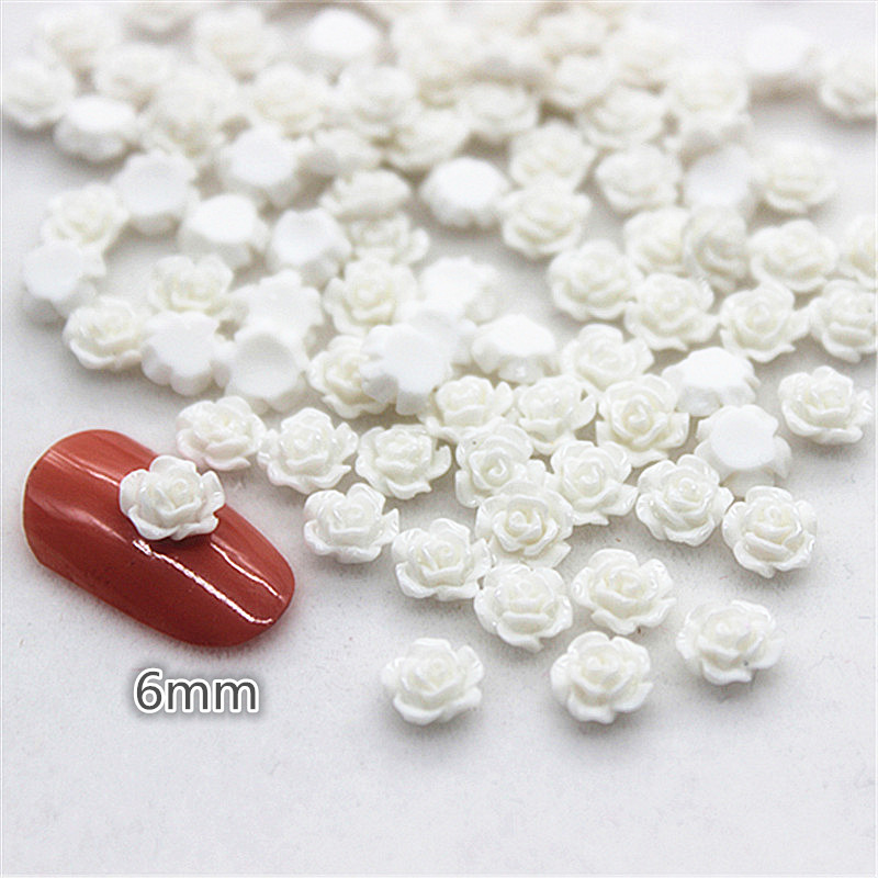 100 Pcs 6 Mm Hars Mini Rose Fl - Art Craft New Year recensie en prijs