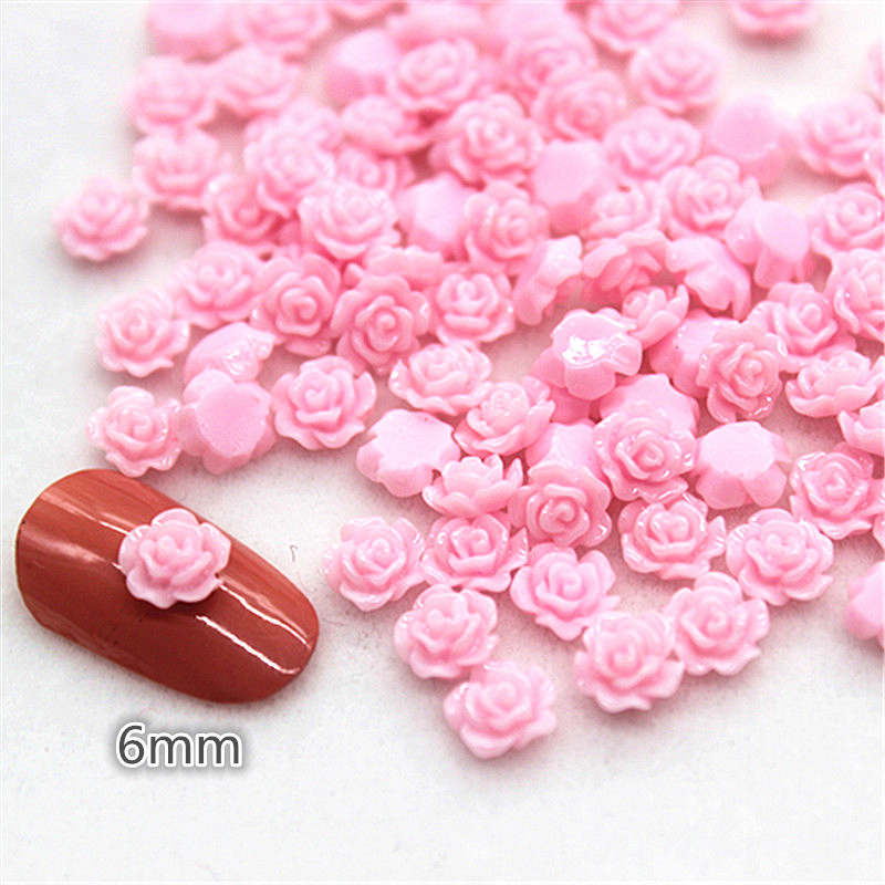 100 Pcs 6 Mm Hars Mini Rose Fl - Art Craft New Year recensie en prijs