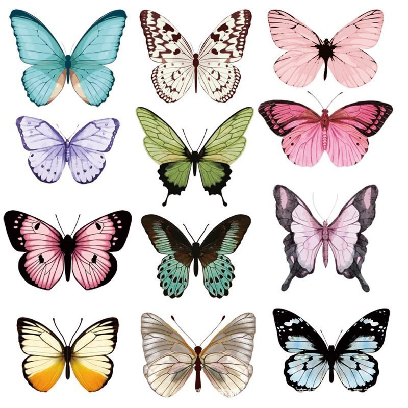 12 stks 3D Vlinder Muursticker - Art Craft New Year recensie en prijs
