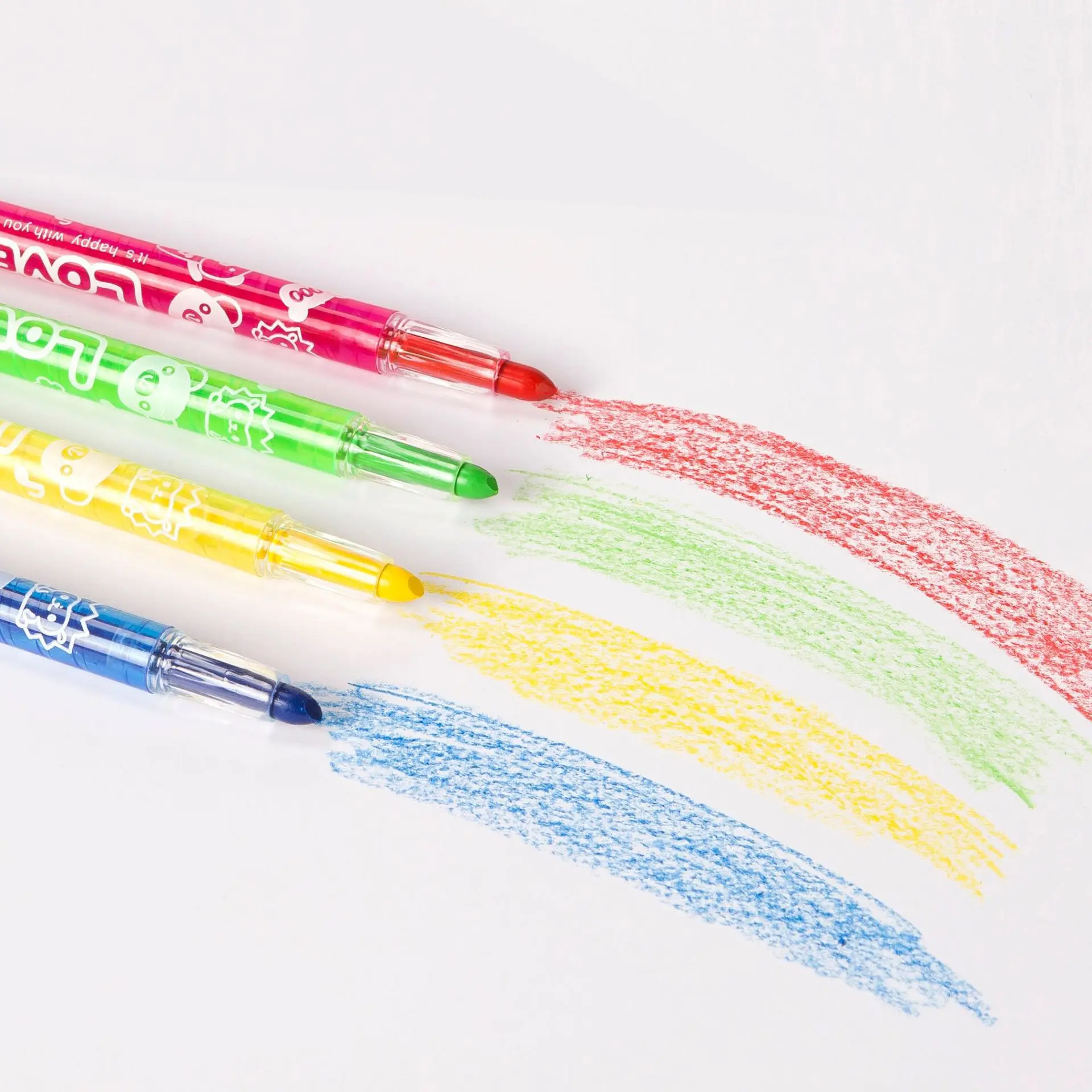 24/12 Stuks Draaibare Kleur Cr - Art Craft Kindergarten recensie en prijs