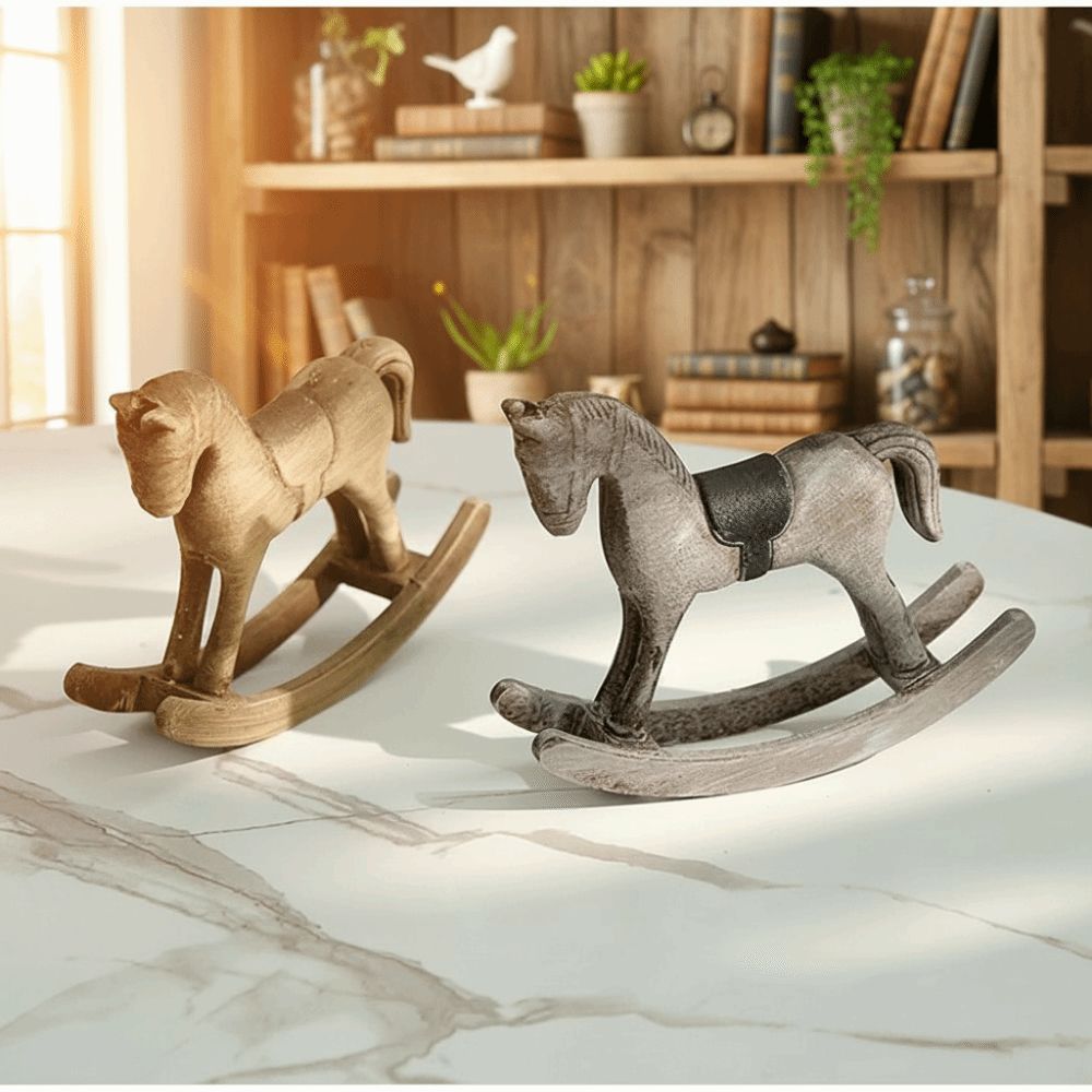 Creatief ontwerp houten paard  - Art Craft Horse recensie en prijs