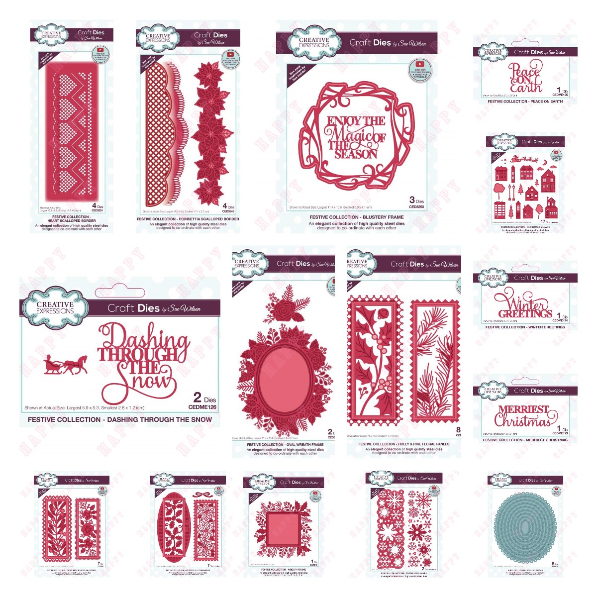 Metalen Stansmessen Kerst Emot - Stencil Cutting Plotter recensie en prijs