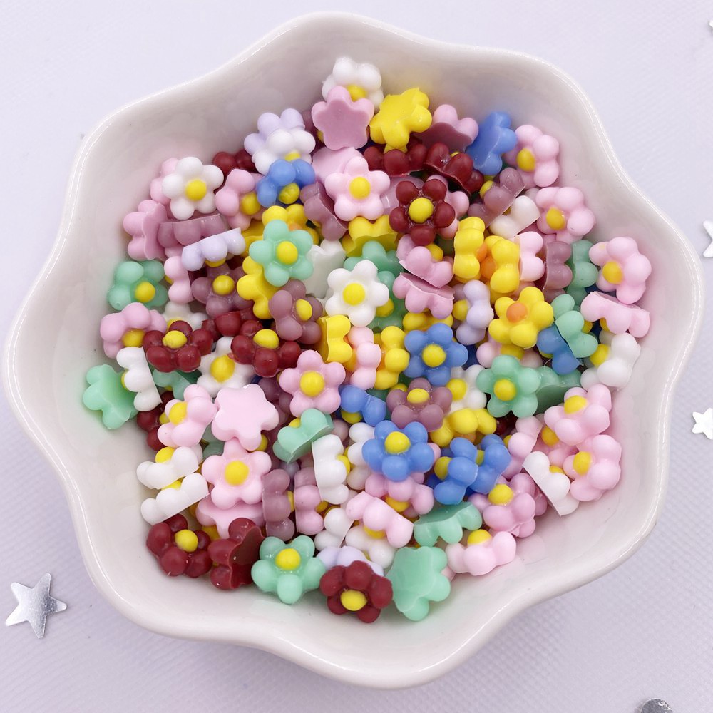 100 stuks 8mm hars 3D kleurrij - Art Craft New Year recensie en prijs