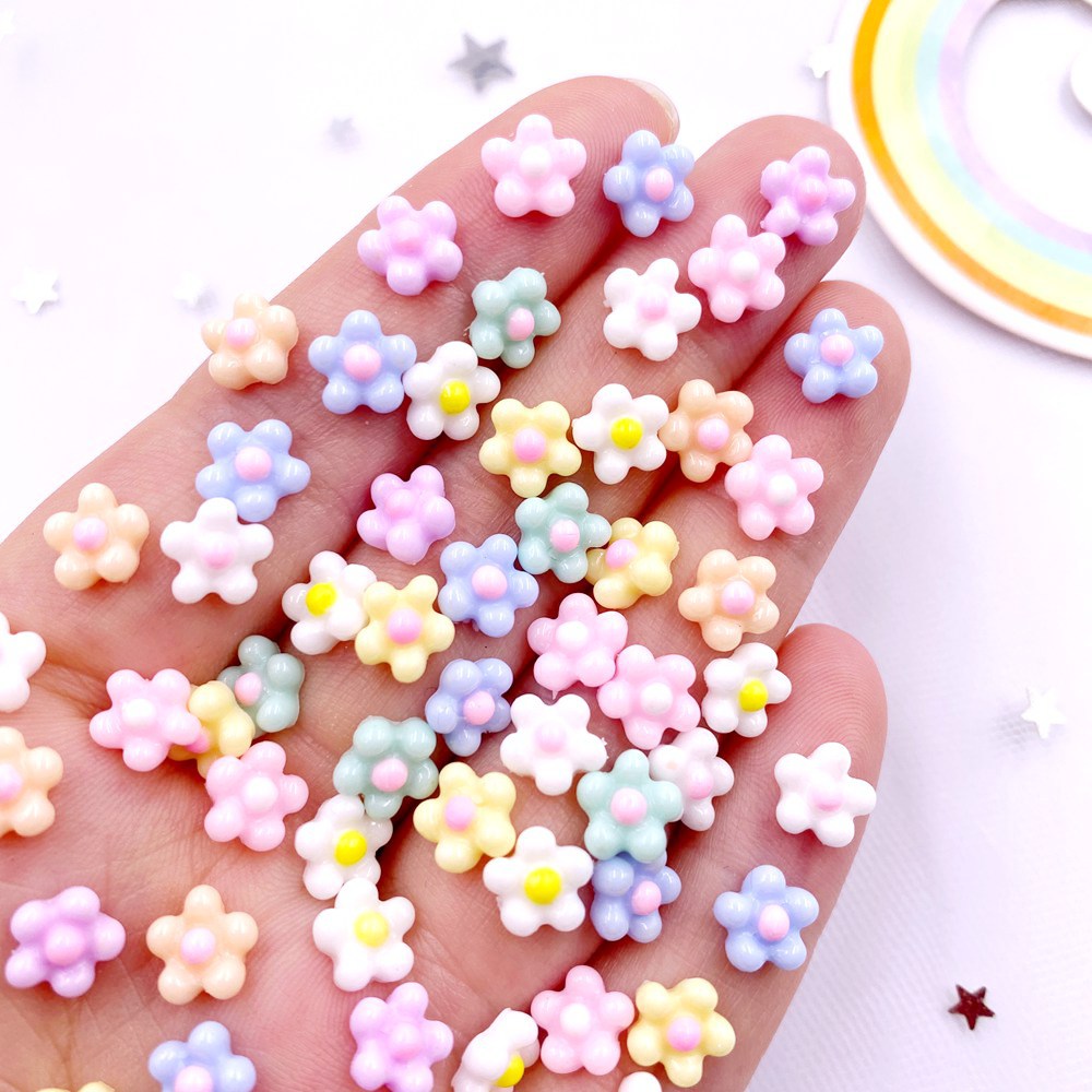 100 stuks 8mm hars 3D kleurrij - Art Craft New Year recensie en prijs